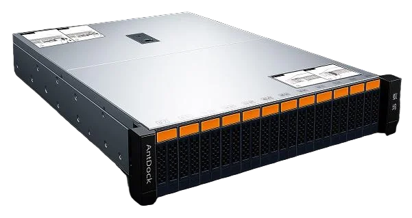 AntDock ARM SoC array server top view render